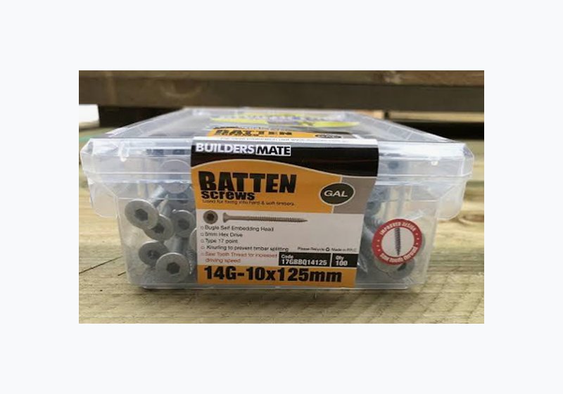 Batten Screws 14G-10x125mm