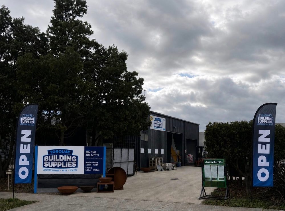 Torquay Building Supplies yard on Boneyards Avenue